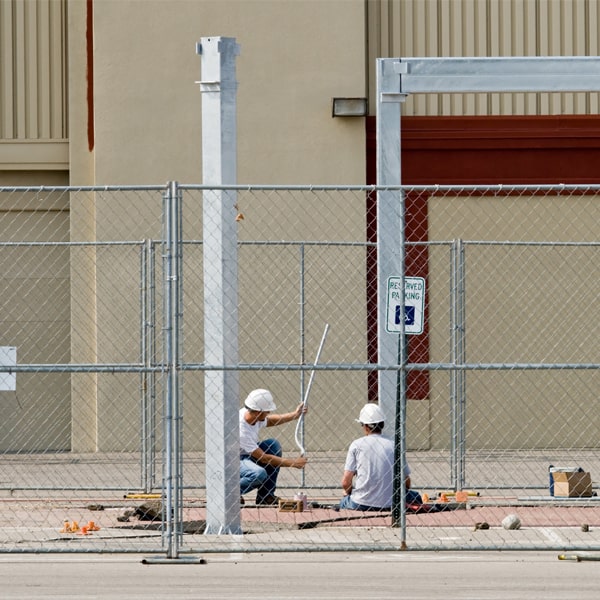 how long can i rent the temporary fence for my work site or event in Wedgefield FL